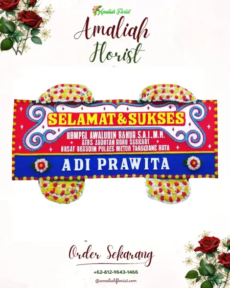 Papan Bunga Ucapan Selamat Teluk Keramat